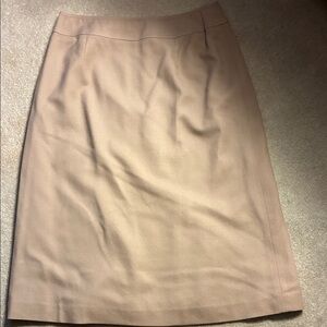 Talbots Classic Beige Pencil Skirt